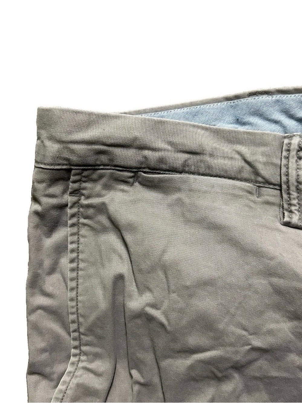 Men’s Polo Ralph Lauren Stretch Classic Fit Grey Khaki Shorts Size 46B - Picture 3 of 4